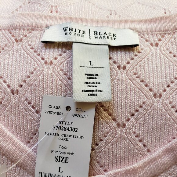 White House/Black Market - size: L - Baby Pink - NWT - Picture 5 of 6